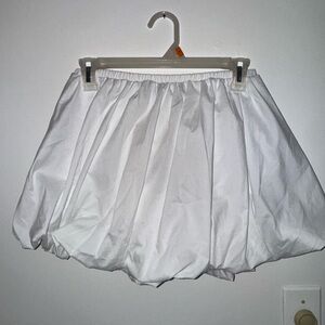 White Bubble Skirt
